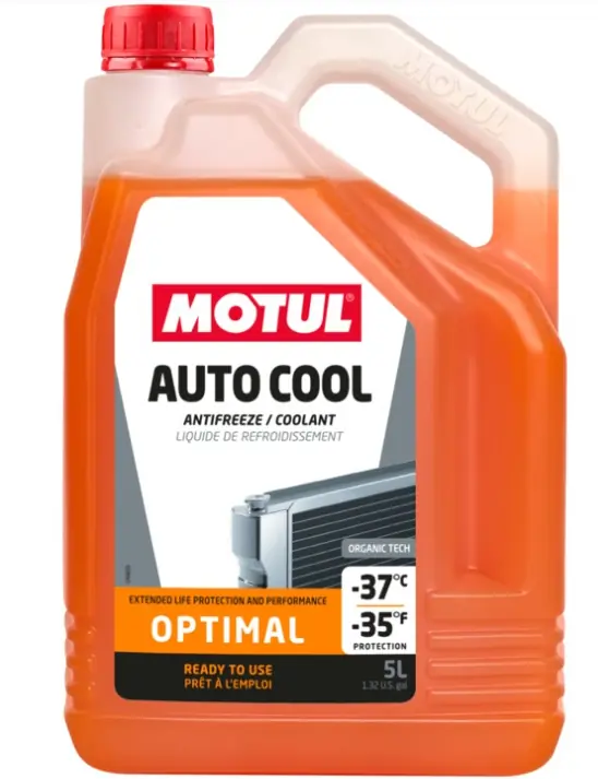 motul-auto-cool-optimal-5-lt-antifriz Motul Auto Cool Optimal 5 Lt Turuncu Antifriz - Görsel 1