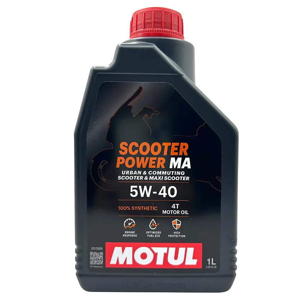 motul-scooter-power-5w40-mb-1-lt Motul Scooter Power 5W40 MA 4T 1 Lt Motosiklet Yağı - Görsel 1