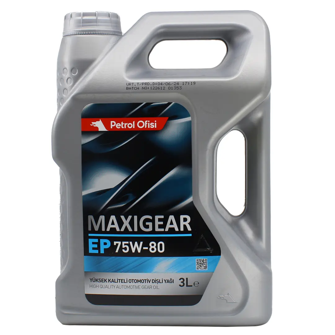 petrol-ofisi-maxigear-ep-75w80-3lt Petrol Ofisi Maxigear EP 75W80 3 Lt Şanzıman Yağı - Görsel 1