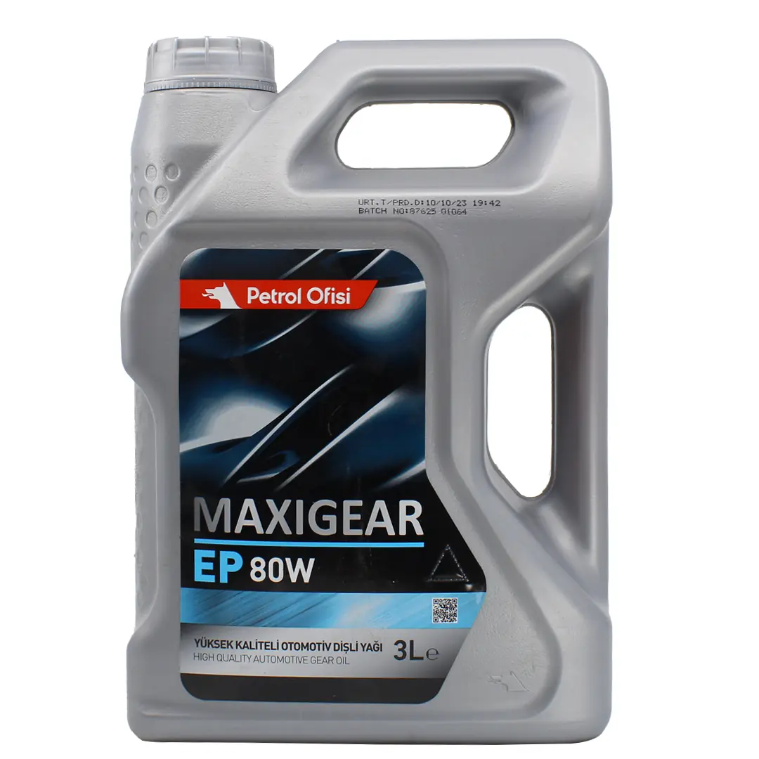 petrol-ofisi-maxigear-ep80w-3lt Petrol Ofisi Maxigear EP 80W 3 Lt Şanzıman Yağı - Görsel 1