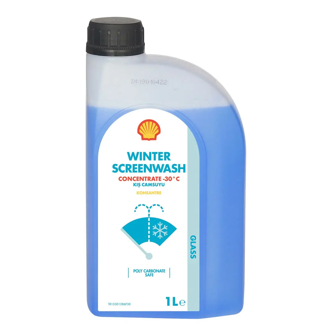shell-winter-screenwash-cam-suyu-1lt Shell Winter Screenwash 1 Lt Konsantre Cam Suyu - Görsel 1