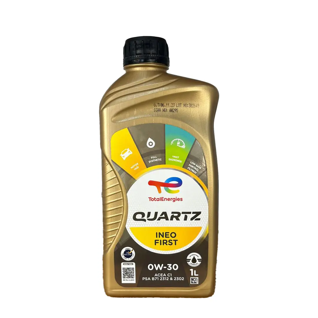 total-quartz-ineo-first-0w30 Total Quartz Ineo First 0W30 1 Lt Partiküllü Motor Yağı - Görsel 1