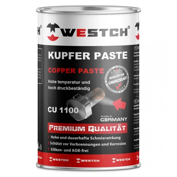 Westch Bakır Pastası CU 1100 1 Kg Yüksek Sıcaklığa Dayanıklı