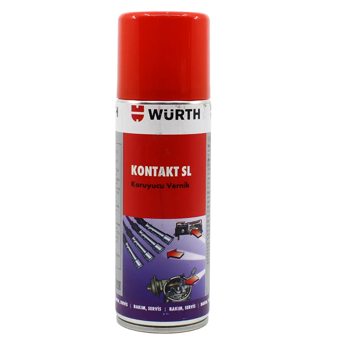 wurth-kontakt-sl Würth Kontakt SL Şeffaf Koruyucu Vernik Sprey 200 ML - Görsel 1